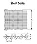 Silent Series Inverted Tooth Draw